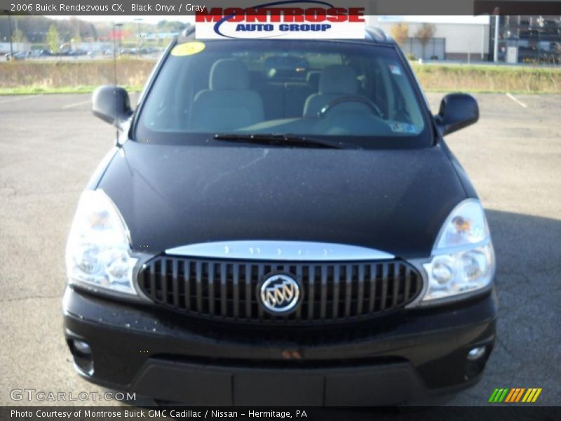 Black Onyx / Gray 2006 Buick Rendezvous CX