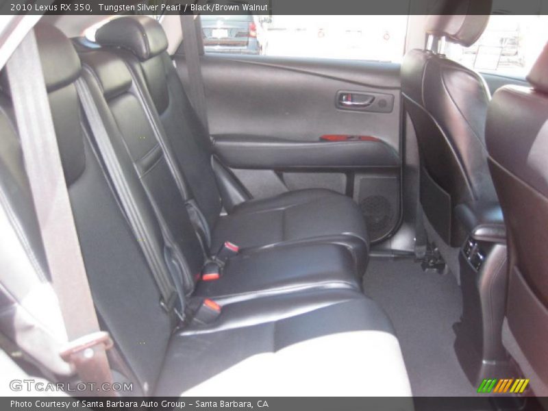 Tungsten Silver Pearl / Black/Brown Walnut 2010 Lexus RX 350