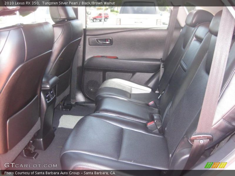 Tungsten Silver Pearl / Black/Brown Walnut 2010 Lexus RX 350