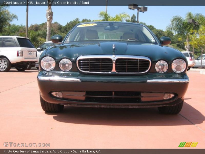 Jaguar Racing Green Metallic / Sand 2004 Jaguar XJ XJ8