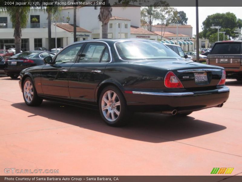 Jaguar Racing Green Metallic / Sand 2004 Jaguar XJ XJ8