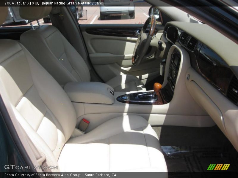 Jaguar Racing Green Metallic / Sand 2004 Jaguar XJ XJ8