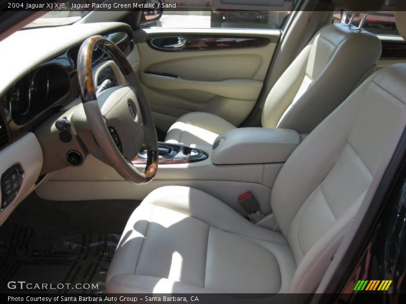Jaguar Racing Green Metallic / Sand 2004 Jaguar XJ XJ8