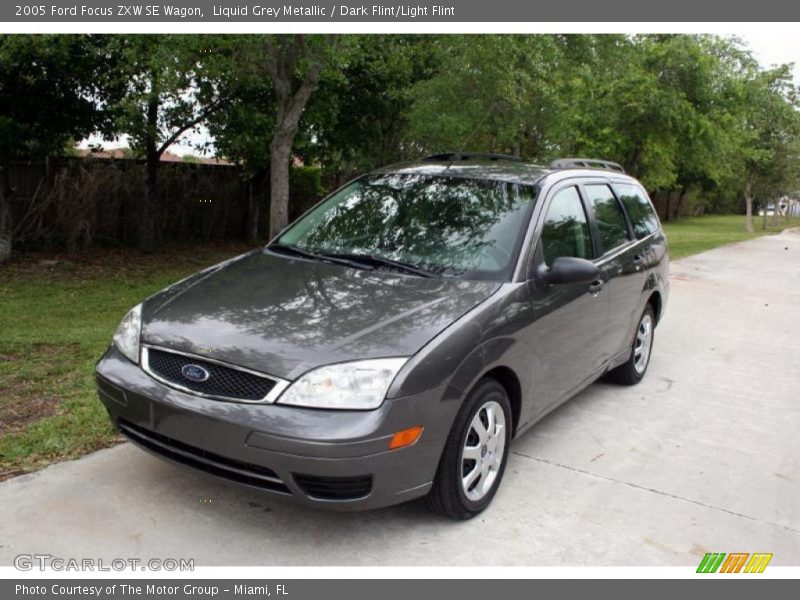 Liquid Grey Metallic / Dark Flint/Light Flint 2005 Ford Focus ZXW SE Wagon