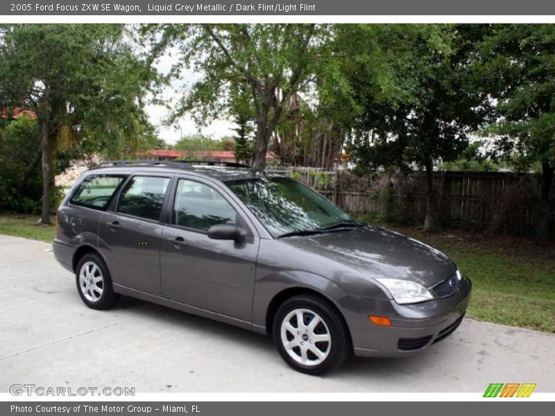 Liquid Grey Metallic / Dark Flint/Light Flint 2005 Ford Focus ZXW SE Wagon