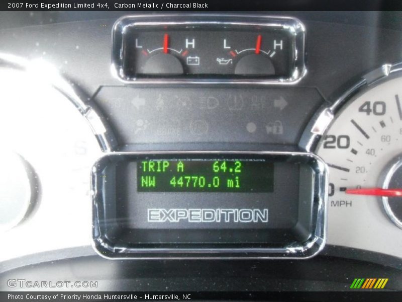 Carbon Metallic / Charcoal Black 2007 Ford Expedition Limited 4x4