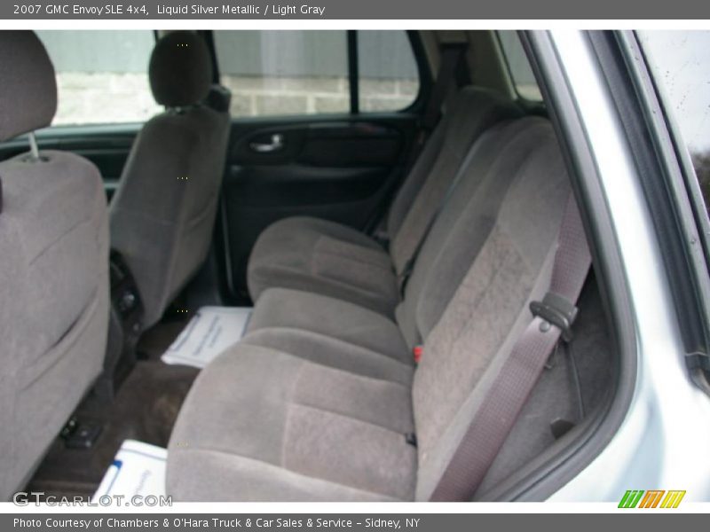 Liquid Silver Metallic / Light Gray 2007 GMC Envoy SLE 4x4