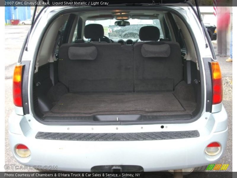 Liquid Silver Metallic / Light Gray 2007 GMC Envoy SLE 4x4