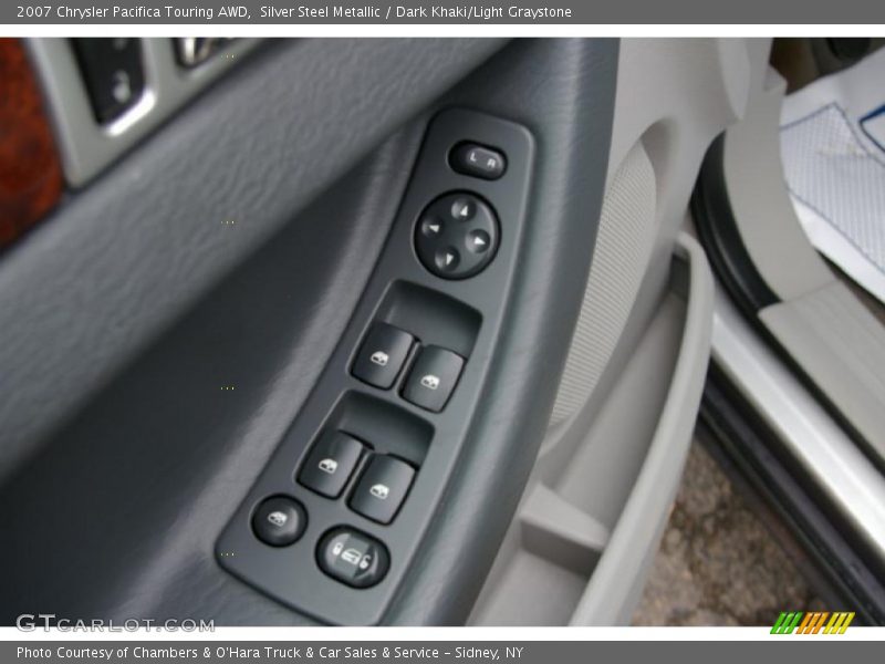 Silver Steel Metallic / Dark Khaki/Light Graystone 2007 Chrysler Pacifica Touring AWD
