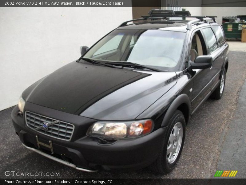 Black / Taupe/Light Taupe 2002 Volvo V70 2.4T XC AWD Wagon