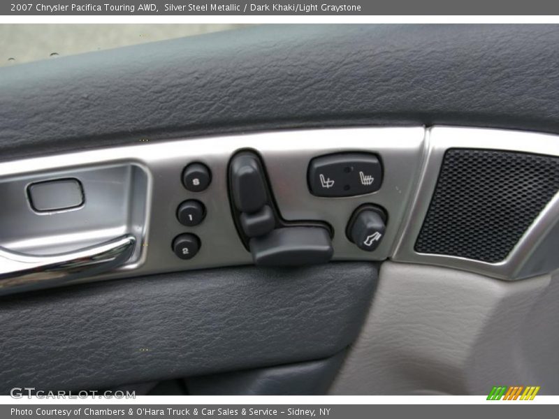 Silver Steel Metallic / Dark Khaki/Light Graystone 2007 Chrysler Pacifica Touring AWD