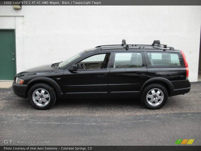 Black / Taupe/Light Taupe 2002 Volvo V70 2.4T XC AWD Wagon