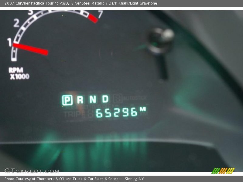 Silver Steel Metallic / Dark Khaki/Light Graystone 2007 Chrysler Pacifica Touring AWD