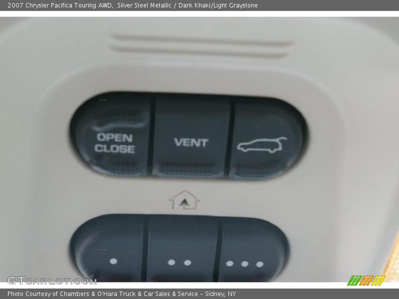 Silver Steel Metallic / Dark Khaki/Light Graystone 2007 Chrysler Pacifica Touring AWD