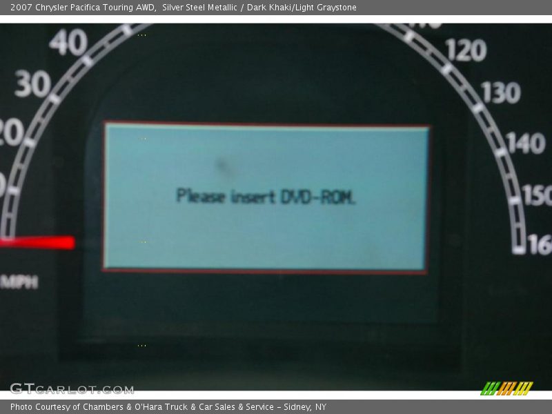 Silver Steel Metallic / Dark Khaki/Light Graystone 2007 Chrysler Pacifica Touring AWD
