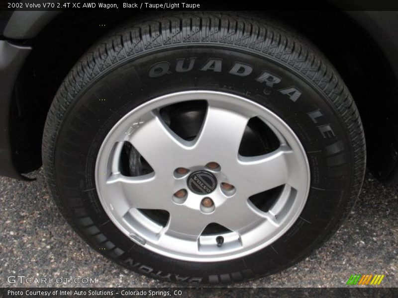 Black / Taupe/Light Taupe 2002 Volvo V70 2.4T XC AWD Wagon