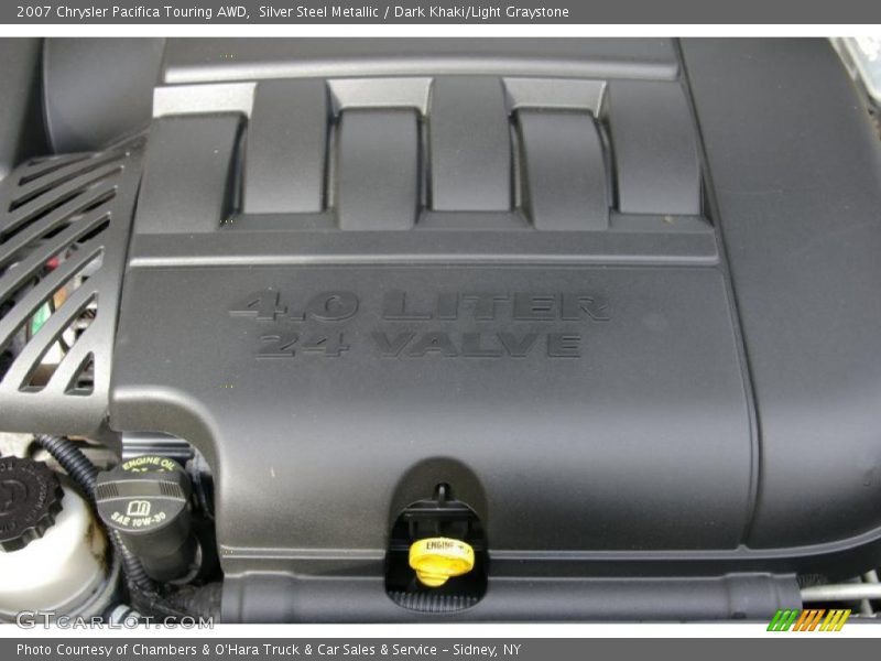 Silver Steel Metallic / Dark Khaki/Light Graystone 2007 Chrysler Pacifica Touring AWD