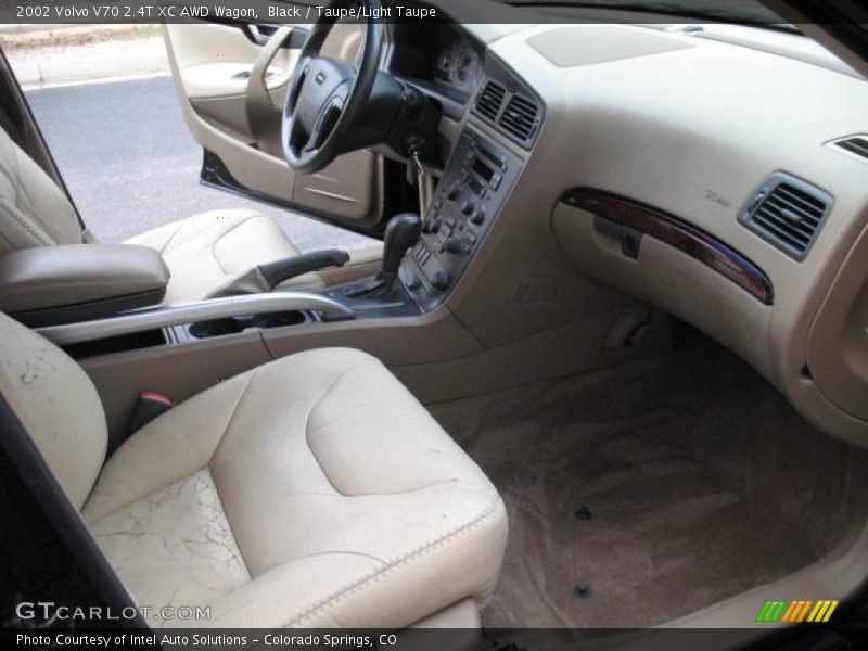 Black / Taupe/Light Taupe 2002 Volvo V70 2.4T XC AWD Wagon