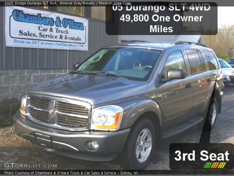 Mineral Gray Metallic / Medium Slate Gray 2005 Dodge Durango SLT 4x4