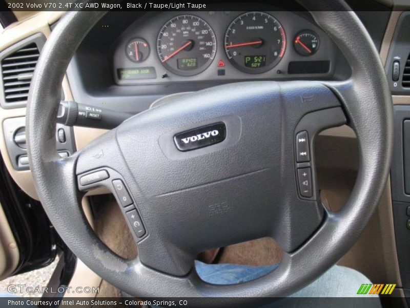 Black / Taupe/Light Taupe 2002 Volvo V70 2.4T XC AWD Wagon
