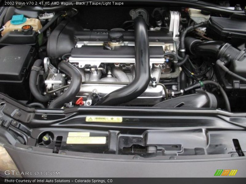 Black / Taupe/Light Taupe 2002 Volvo V70 2.4T XC AWD Wagon