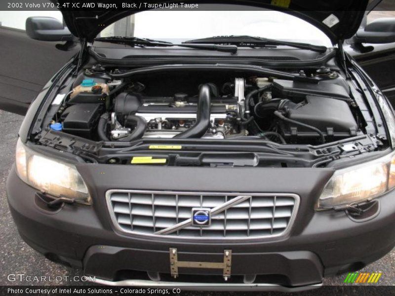 Black / Taupe/Light Taupe 2002 Volvo V70 2.4T XC AWD Wagon