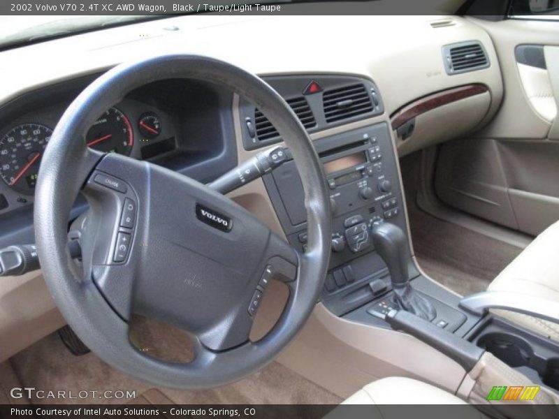 Black / Taupe/Light Taupe 2002 Volvo V70 2.4T XC AWD Wagon