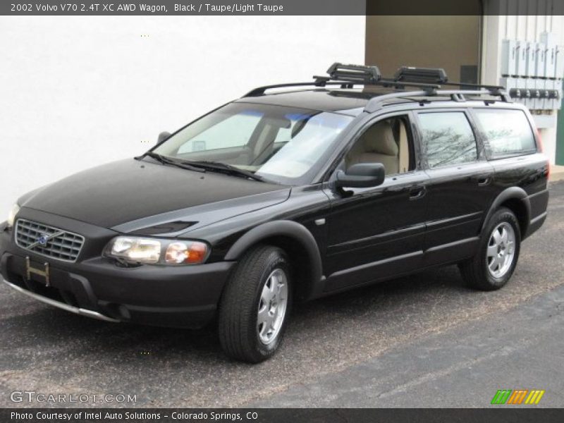 Black / Taupe/Light Taupe 2002 Volvo V70 2.4T XC AWD Wagon