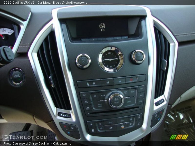 Caribbean Blue / Shale/Brownstone 2010 Cadillac SRX V6