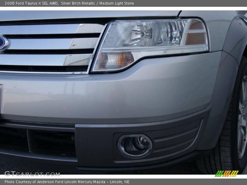 Silver Birch Metallic / Medium Light Stone 2008 Ford Taurus X SEL AWD