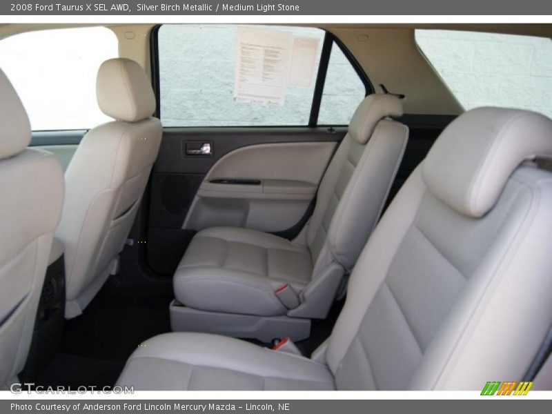 Silver Birch Metallic / Medium Light Stone 2008 Ford Taurus X SEL AWD