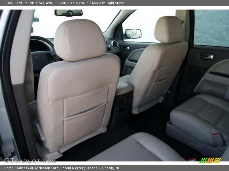 Silver Birch Metallic / Medium Light Stone 2008 Ford Taurus X SEL AWD