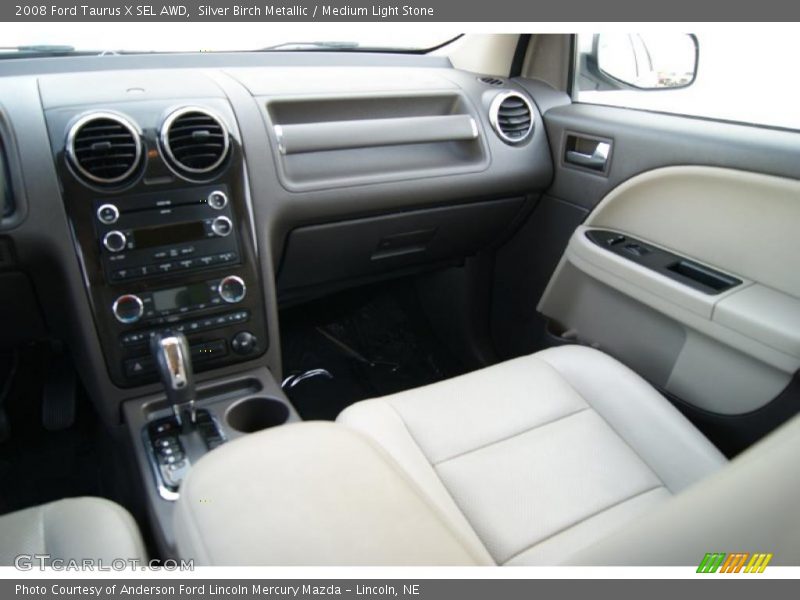 Silver Birch Metallic / Medium Light Stone 2008 Ford Taurus X SEL AWD