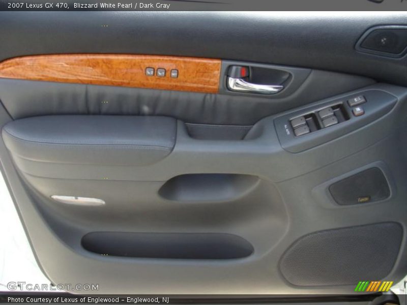Blizzard White Pearl / Dark Gray 2007 Lexus GX 470