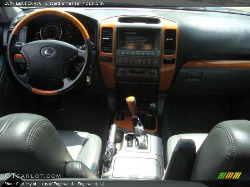 Blizzard White Pearl / Dark Gray 2007 Lexus GX 470
