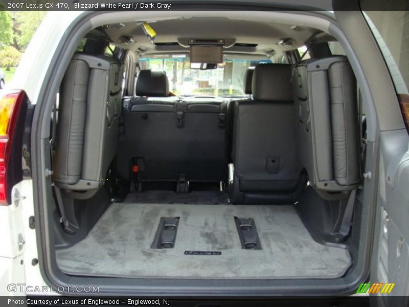 Blizzard White Pearl / Dark Gray 2007 Lexus GX 470