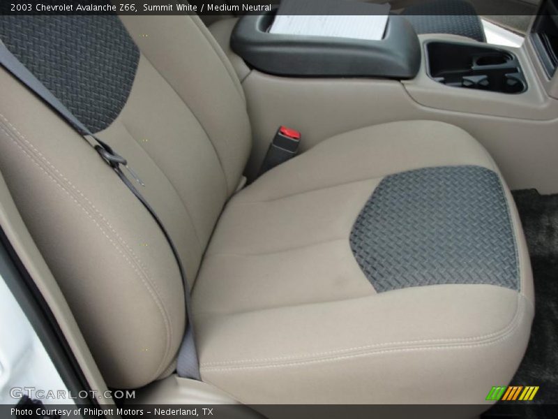 Summit White / Medium Neutral 2003 Chevrolet Avalanche Z66