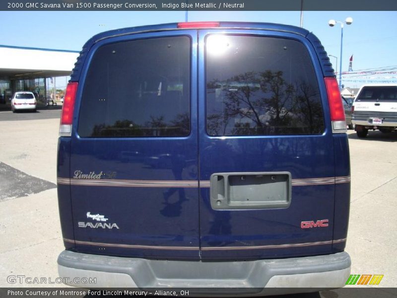 Indigo Blue Metallic / Neutral 2000 GMC Savana Van 1500 Passenger Conversion
