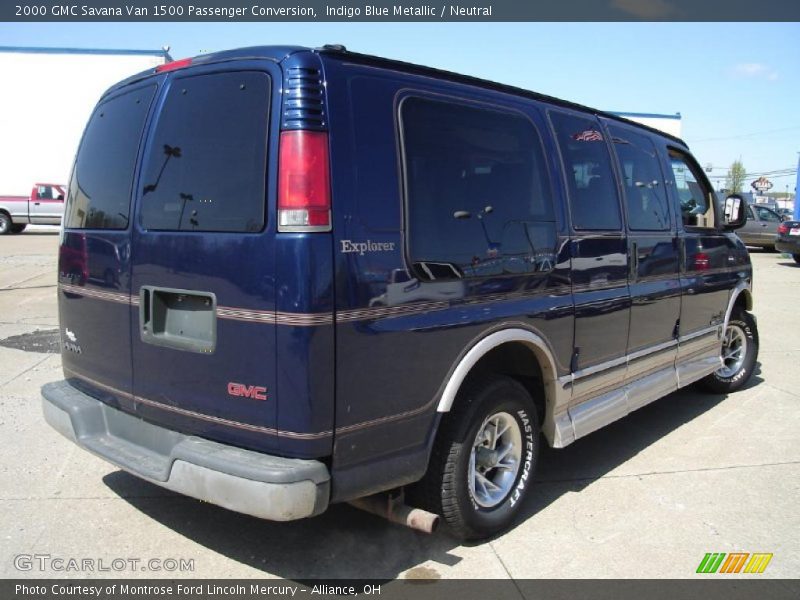 Indigo Blue Metallic / Neutral 2000 GMC Savana Van 1500 Passenger Conversion
