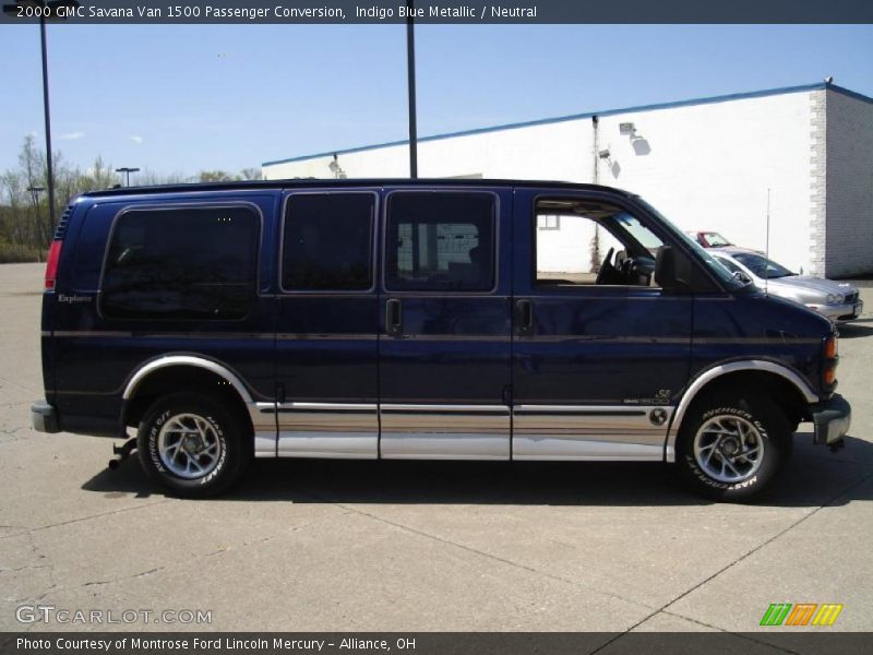 Indigo Blue Metallic / Neutral 2000 GMC Savana Van 1500 Passenger Conversion
