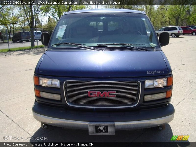 Indigo Blue Metallic / Neutral 2000 GMC Savana Van 1500 Passenger Conversion