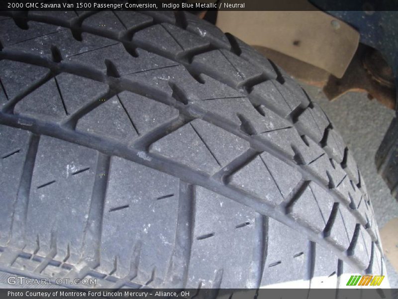Indigo Blue Metallic / Neutral 2000 GMC Savana Van 1500 Passenger Conversion