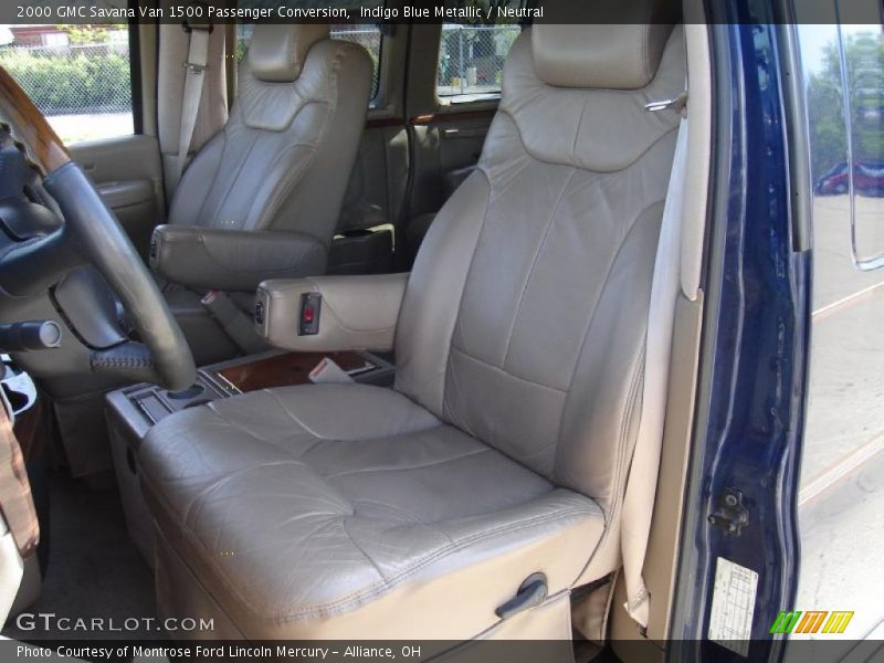 Indigo Blue Metallic / Neutral 2000 GMC Savana Van 1500 Passenger Conversion