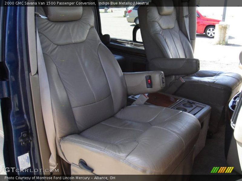 Indigo Blue Metallic / Neutral 2000 GMC Savana Van 1500 Passenger Conversion