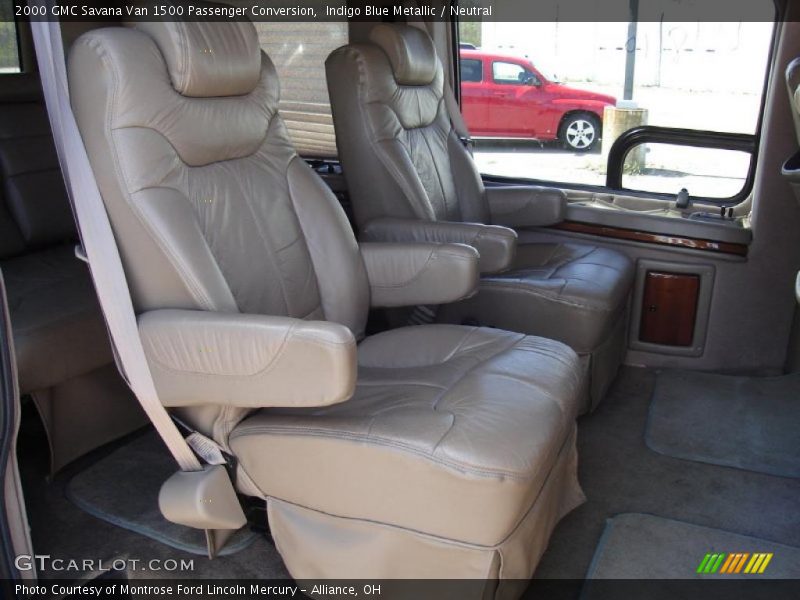 Indigo Blue Metallic / Neutral 2000 GMC Savana Van 1500 Passenger Conversion