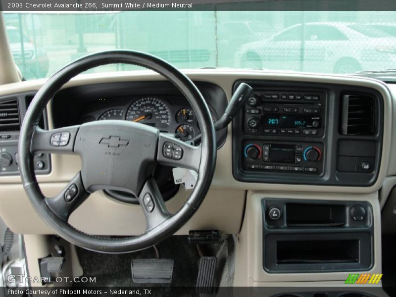 Summit White / Medium Neutral 2003 Chevrolet Avalanche Z66