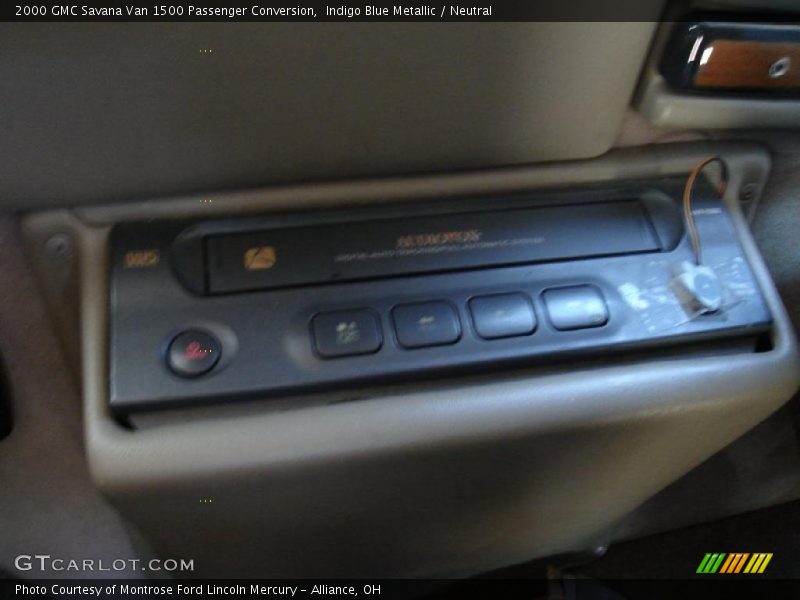 Indigo Blue Metallic / Neutral 2000 GMC Savana Van 1500 Passenger Conversion