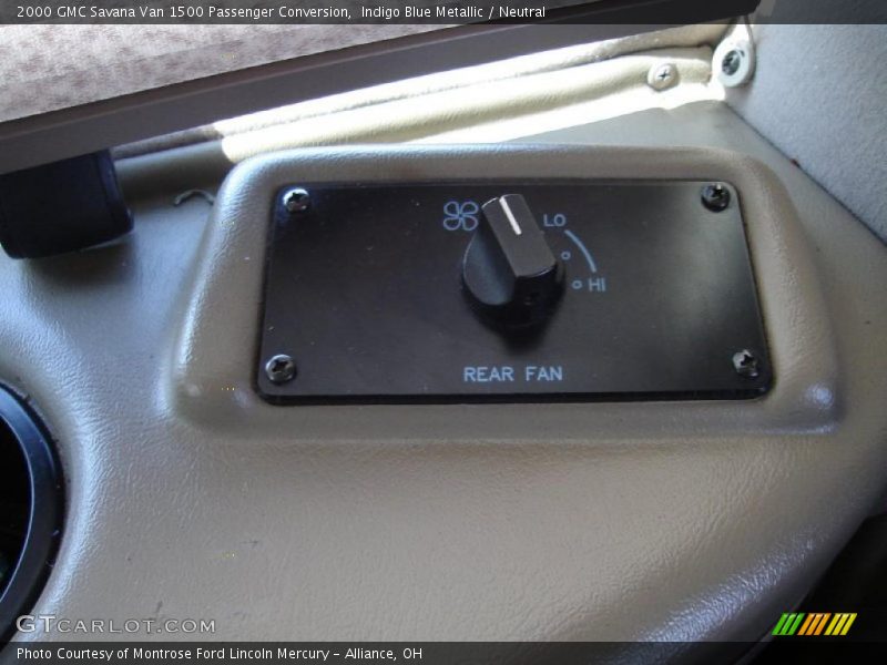 Indigo Blue Metallic / Neutral 2000 GMC Savana Van 1500 Passenger Conversion
