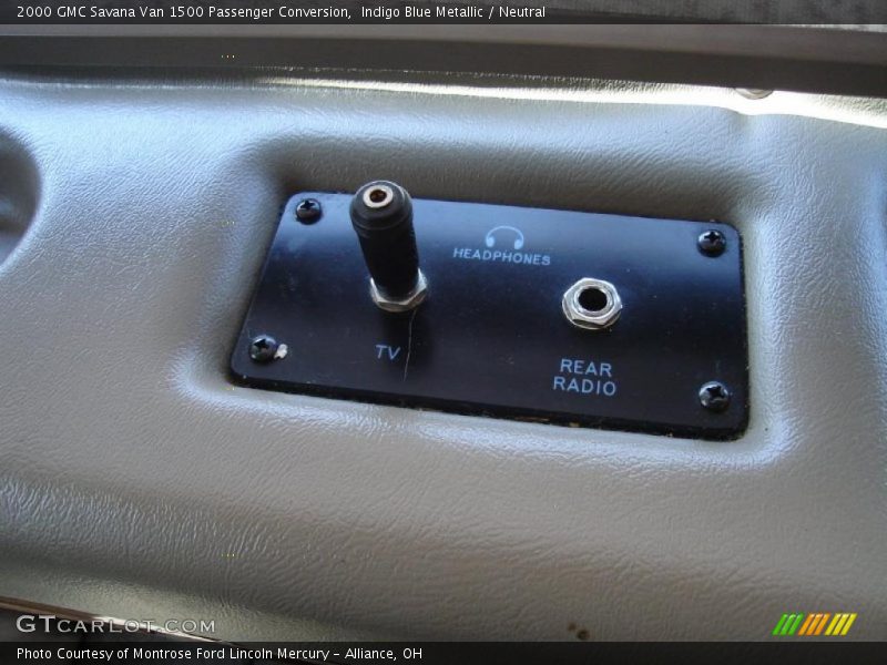 Indigo Blue Metallic / Neutral 2000 GMC Savana Van 1500 Passenger Conversion