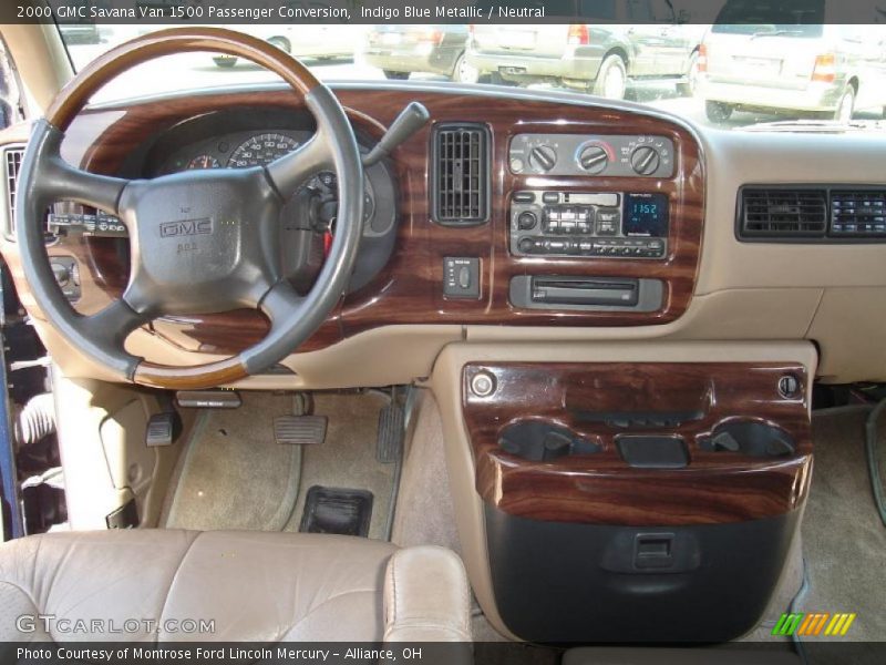 Indigo Blue Metallic / Neutral 2000 GMC Savana Van 1500 Passenger Conversion